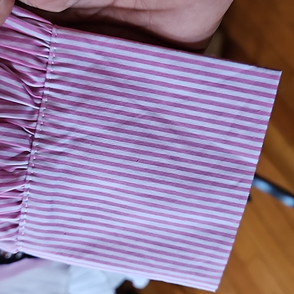 NWOT Denimland Striped Applique Dress - Picture 9 of 15